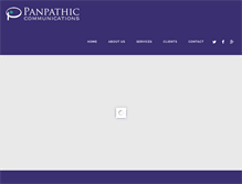 Tablet Screenshot of panpathic.com